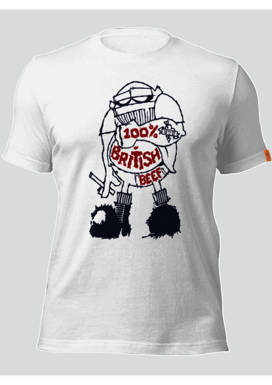 '100% BRITISH BEEF' BLLUdog S3PM TEE