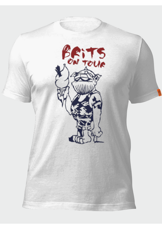 'BRITS ON TOUR' BLLUdog S3PM TEE