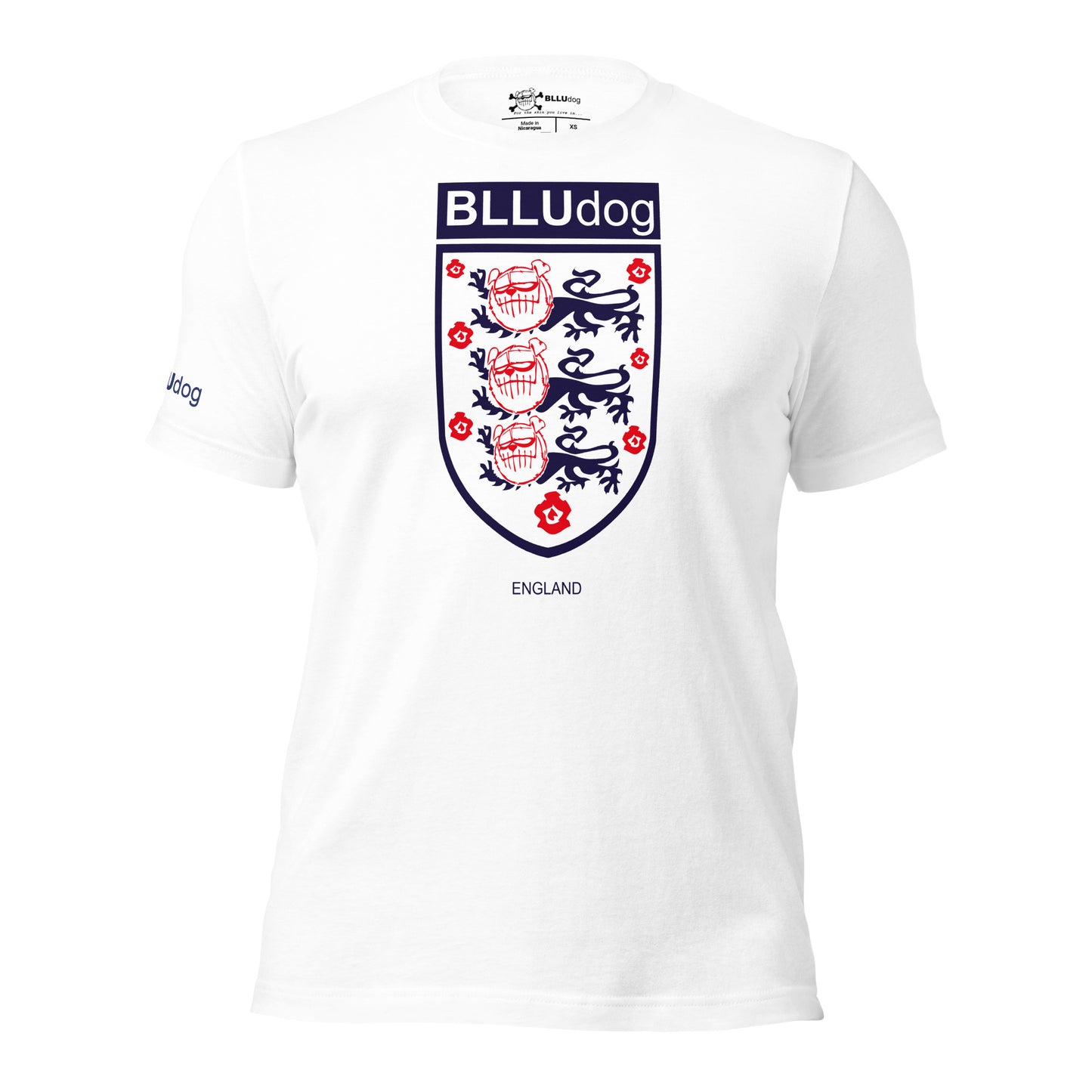 BLLUdog 'England 3 Lions' Tee